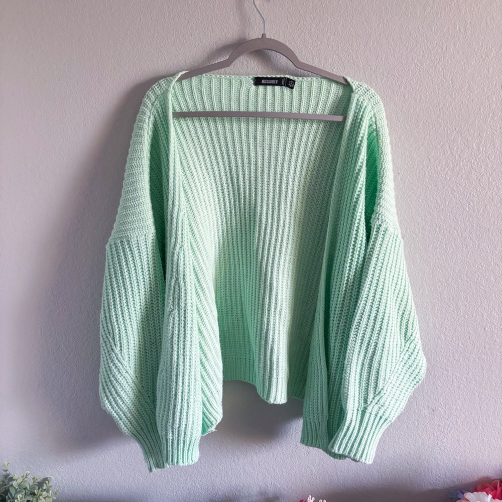 OverSized Green Sweater